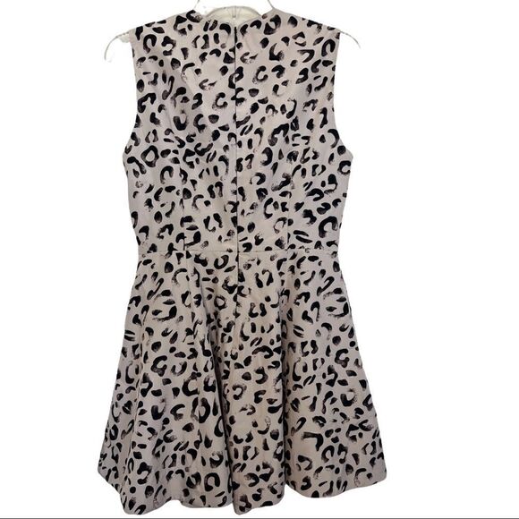 Keepsake The Label Cream/Black Leopard Chasing Love Mini Dress - Picture 4 of 10